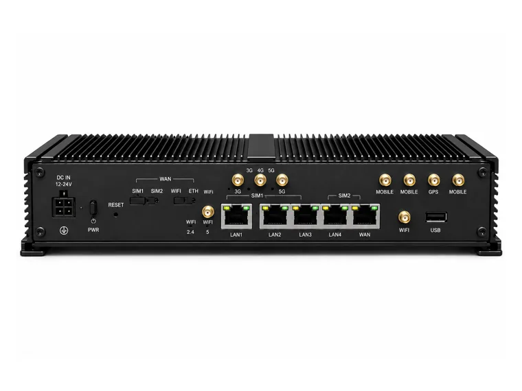 A3O Sicheres Gateway — Rear